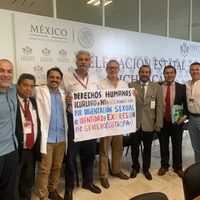 Mireles presume su participación en taller sobre DH y expresiones de género