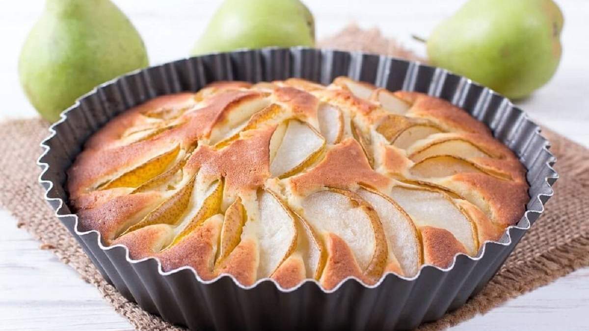Torta de peras. Fuente: (Pinterest)