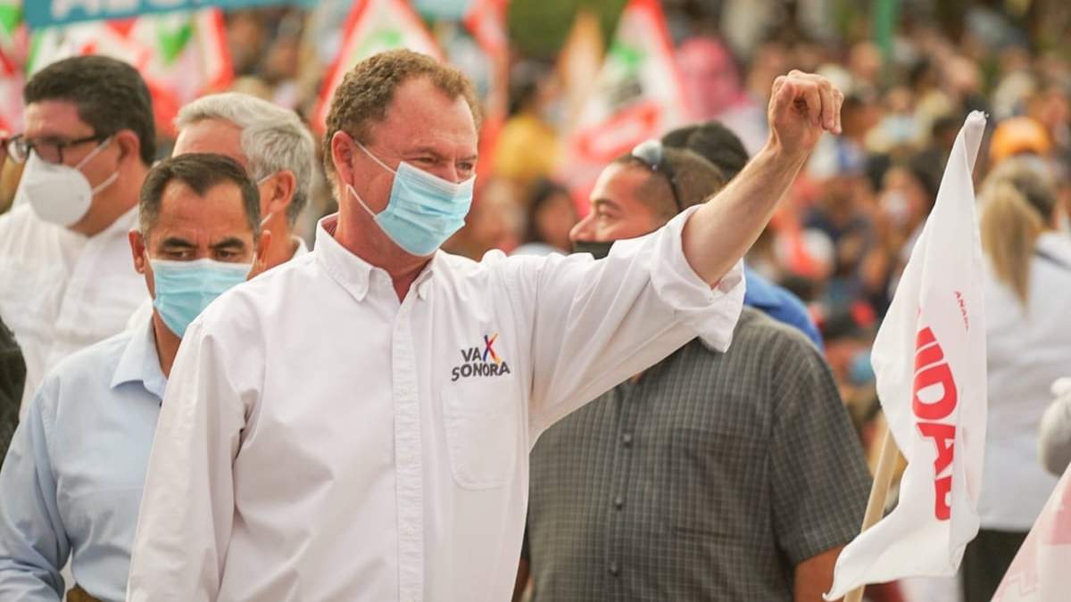 Ernesto Gándara, candidato del PRI, PAN y PRD al gobierno de Sonora