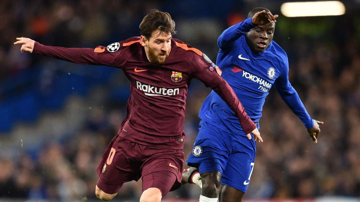Messi vs Kanté. Fuente (Instagram)