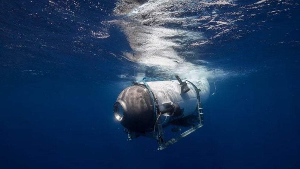 El submarino accidentado