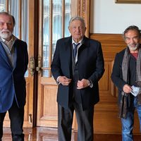 Damián Alcazar y Epigmenio Ibarra "verdaderos defensores" de la 4T: AMLO