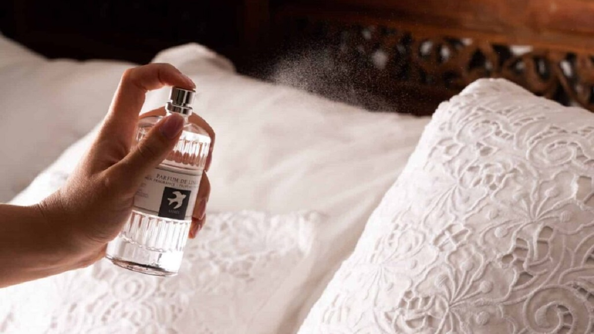 Aromatizante para sábanas. Fuente: (Bahía Lemon)