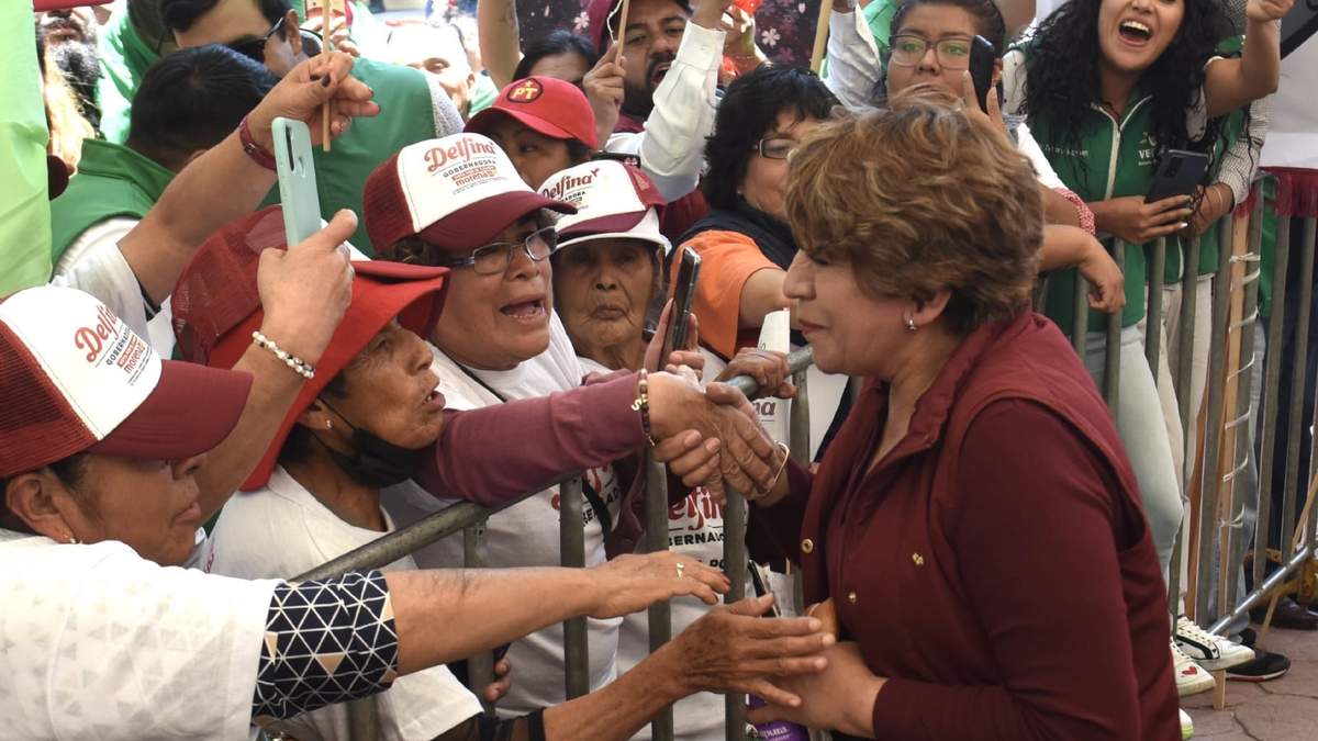 Evento de Delfina Gómez