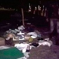 Comando desaloja a activistas que se oponen a derribo de árboles en Paseo Tollocan