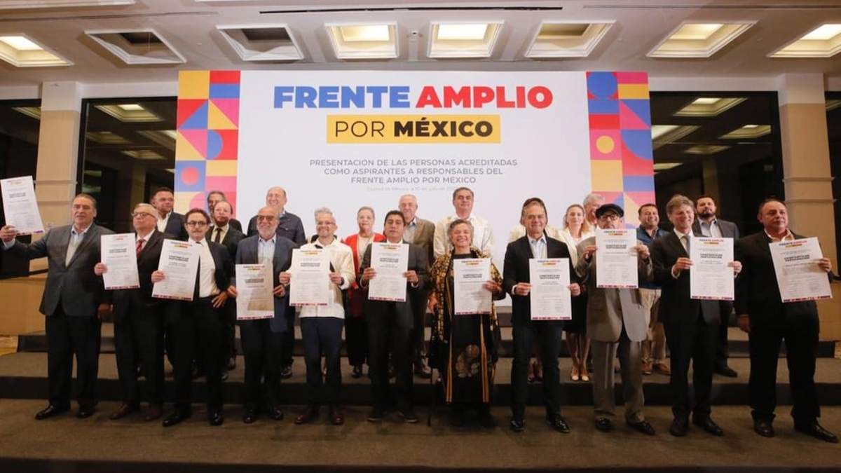Los 13 precandidatos con los documentos que acreditan su registro