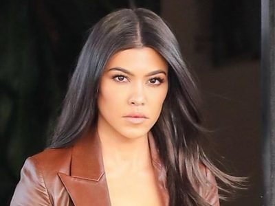 Kourtney Kardashian compartió su viaje. ¿De cuarentena? ¡OMG!