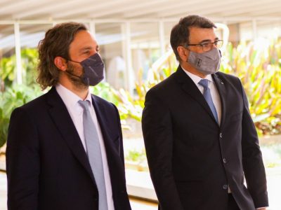 En Brasilia, Santiago Cafiero mantuvo su primera reunión como canciller con su homólogo brasileño