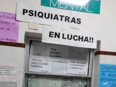 Siprosapune denunció renuncias masivas de psiquiatras y desatención en hospitales clave