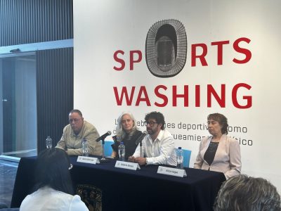 CCUT inaugura muestra sobre el uso del deporte como campaña de blanqueamiento político