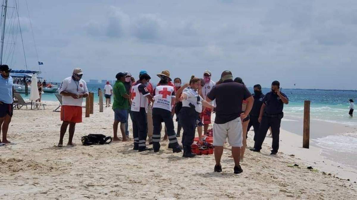 Ahogado en Isla Mujeres