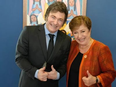 La líder del FMI eligió a Javier Milei y su plan económico