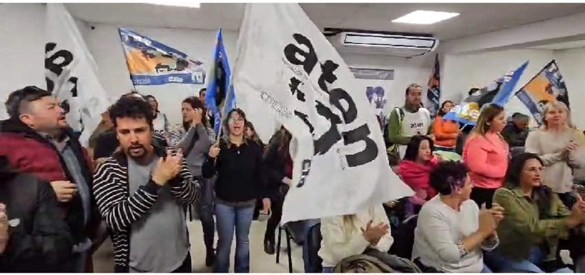 La conducción provincial de ATEN recibió de buen agrado la resolución del TSJ. Fuente (Javier Manzano Lamacchia)