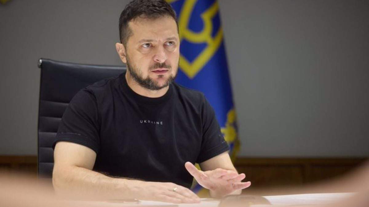 Volodimir Zelenski, presidente de Ucrania