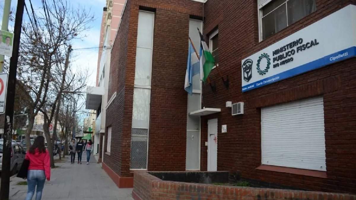 Edificio de la Fiscalía de Cipolletti. Fuente (X)