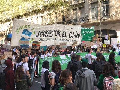 En el Día de la Tierra, los jóvenes marcharán por una “transición justa”
