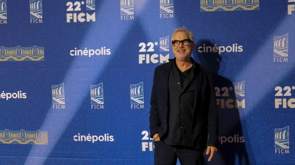 El cineasta mexicano Alfonso Cuarón