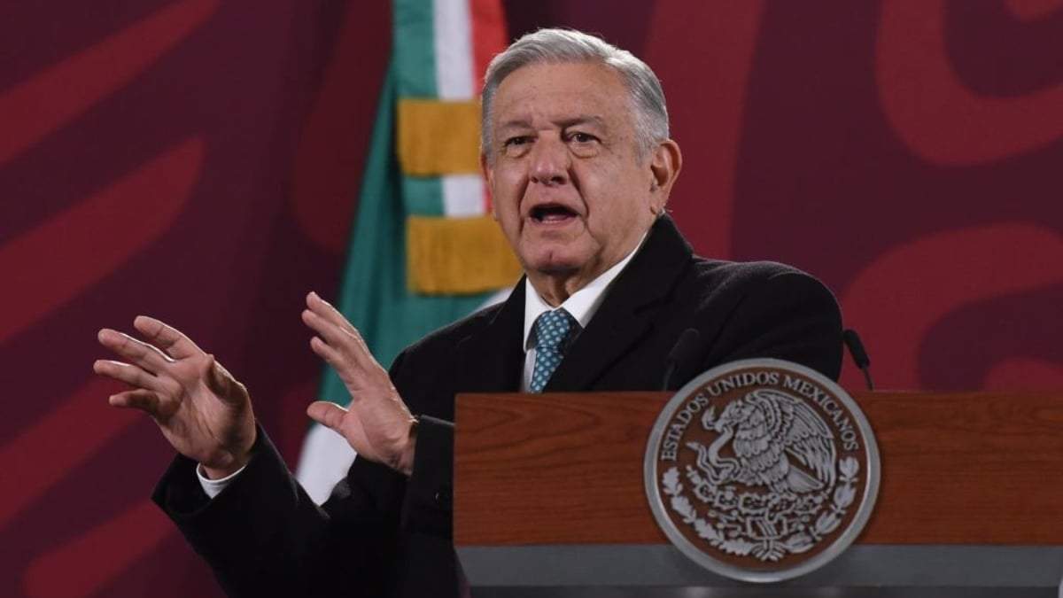El presidente López Obrador