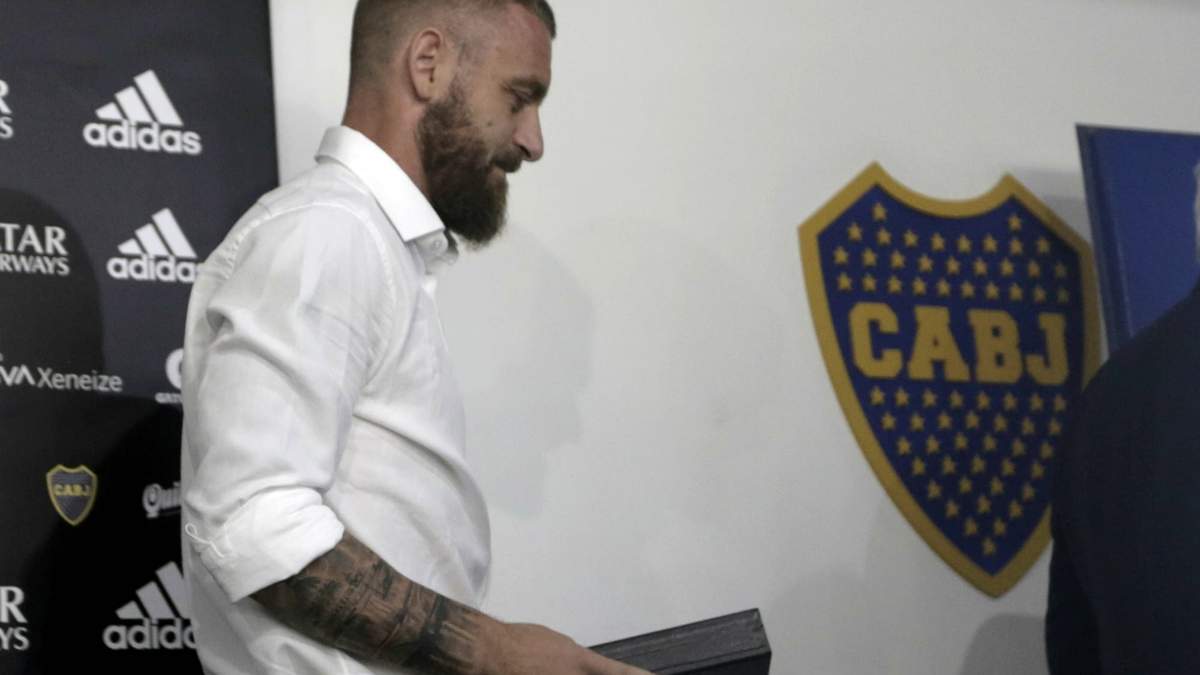 Daniele De Rossi. Fuente: (Twitter).