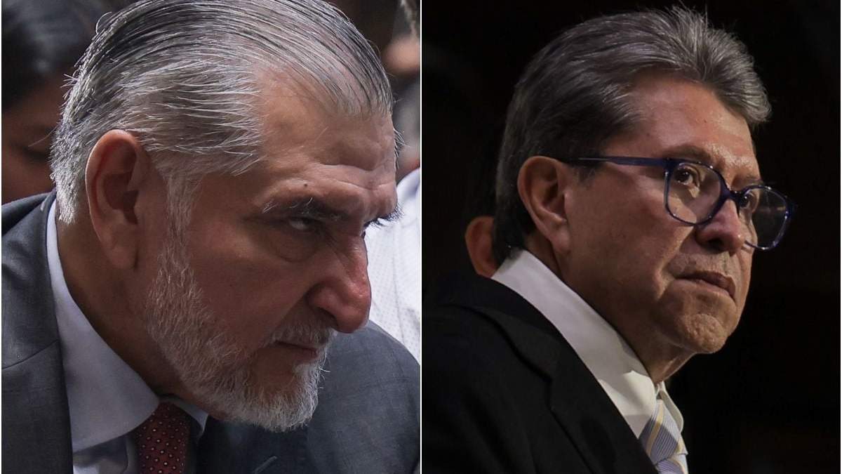 Adán Augusto López y Ricardo Monreal
