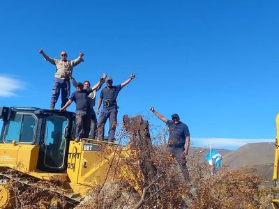 Vialidad Provincial terminó el camino que une Argentina con Chile en lo que será el paso Minas-Ñuble