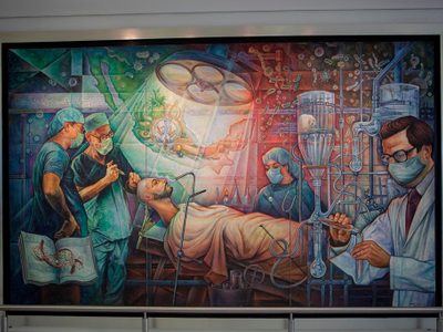 El insólito acervo artístico del Hospital de Nutrición