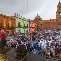 David Monreal pide salir a votar para lograr "triunfo contundente" de Morena en Zacatecas