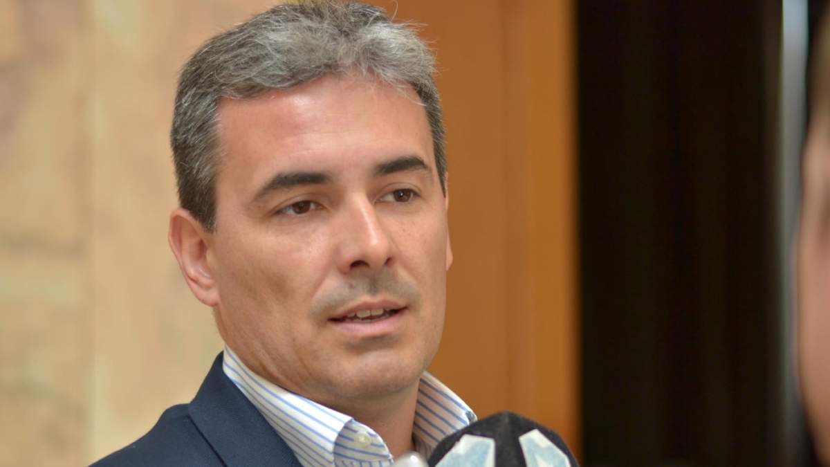 Martín Cerdá, ministro de Hidrocarburos de Chubut. (Fuente: Twitter)