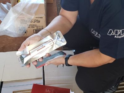 Incautaron más de 600 jeringas con bótox de contrabando