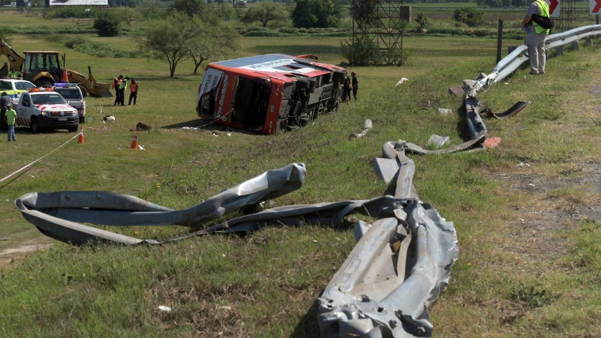 Accidente en Ruta 2 (foto: Twitter).