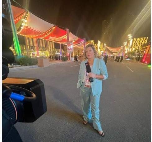 Periodista argentina, Dominique Metzger