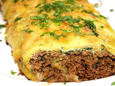 Enrollado de carne con papas sin TACC: ponete la 10 y prepará esta receta rendidora, jugosa y deliciosa