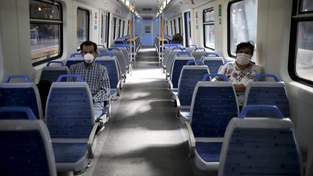 Trenes en cuarentena. Fuente: (Twitter)