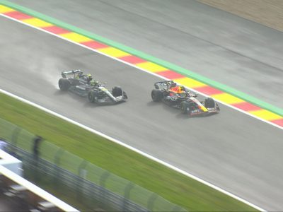 Verstappen gana el Sprint de Bélgica; “Checo” Pérez abandonó la carrera (Video)