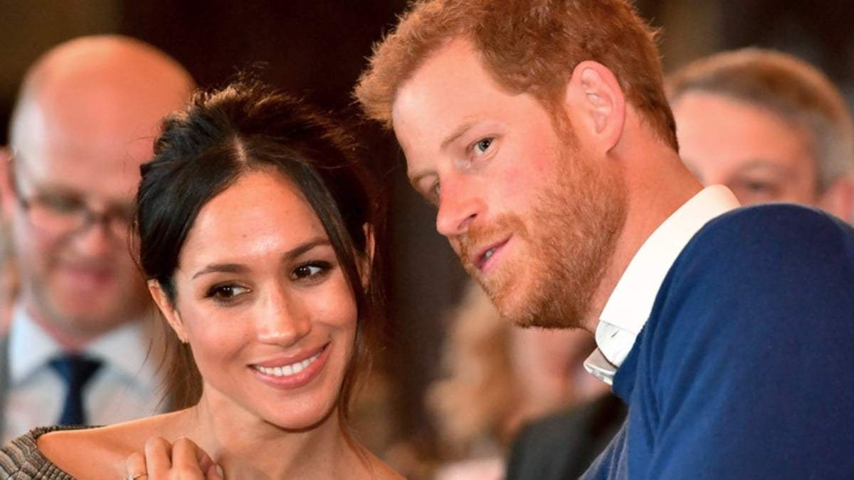 Meghan Markle y El Príncipe Harry. Fuente: (Twitter)