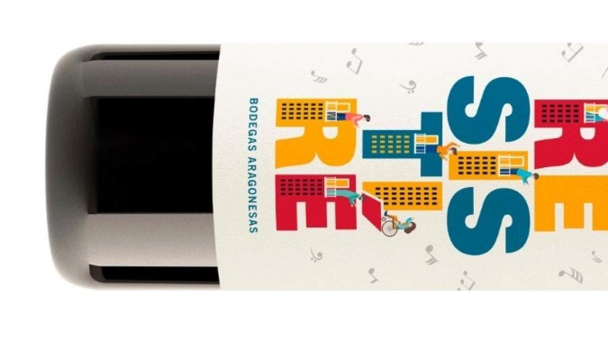 Crean un vino solidario en Aragón. Fuente: (Twitter)