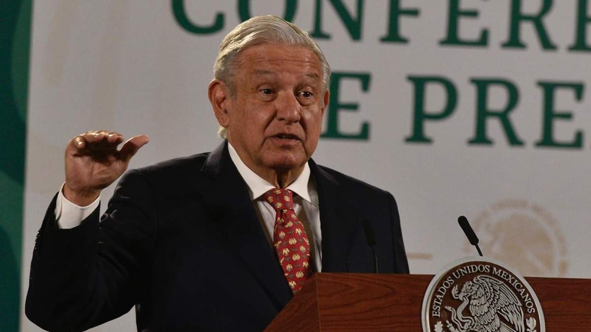 El presidente López Obrador en conferencia