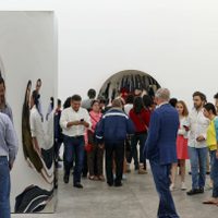 Inauguran en México la exposición "Anish Kapoor. Arqueología: Biología”