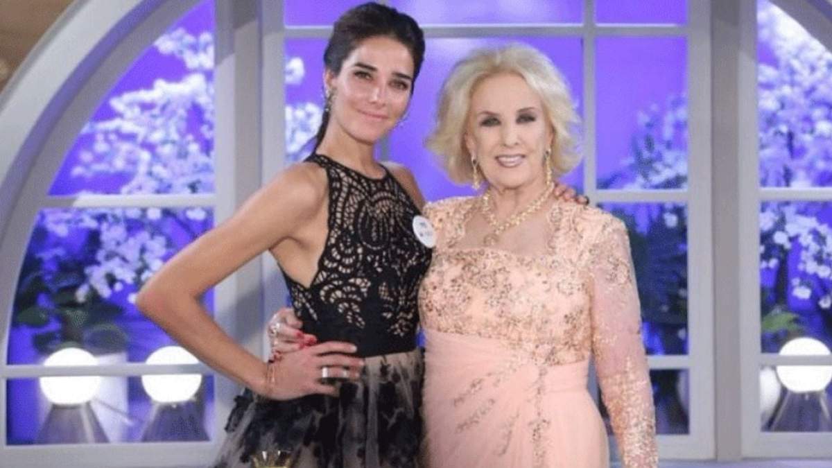 Mirtha Legrand y Juana Viale. Fuente: (Twitter)
