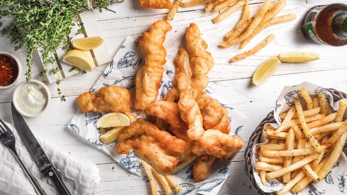 Fish and chips. Fuente: (Instagram)