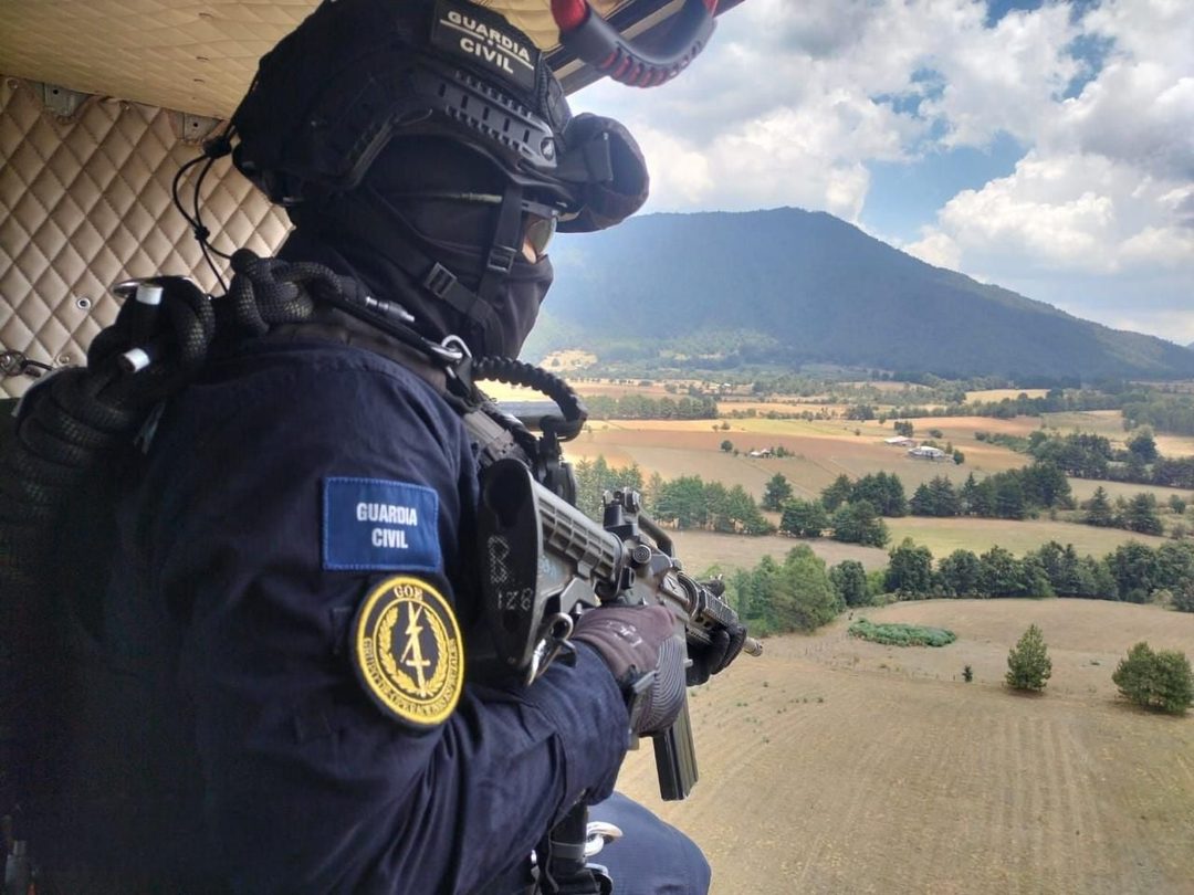 helicóptero Foto Gobierno de Michoacán