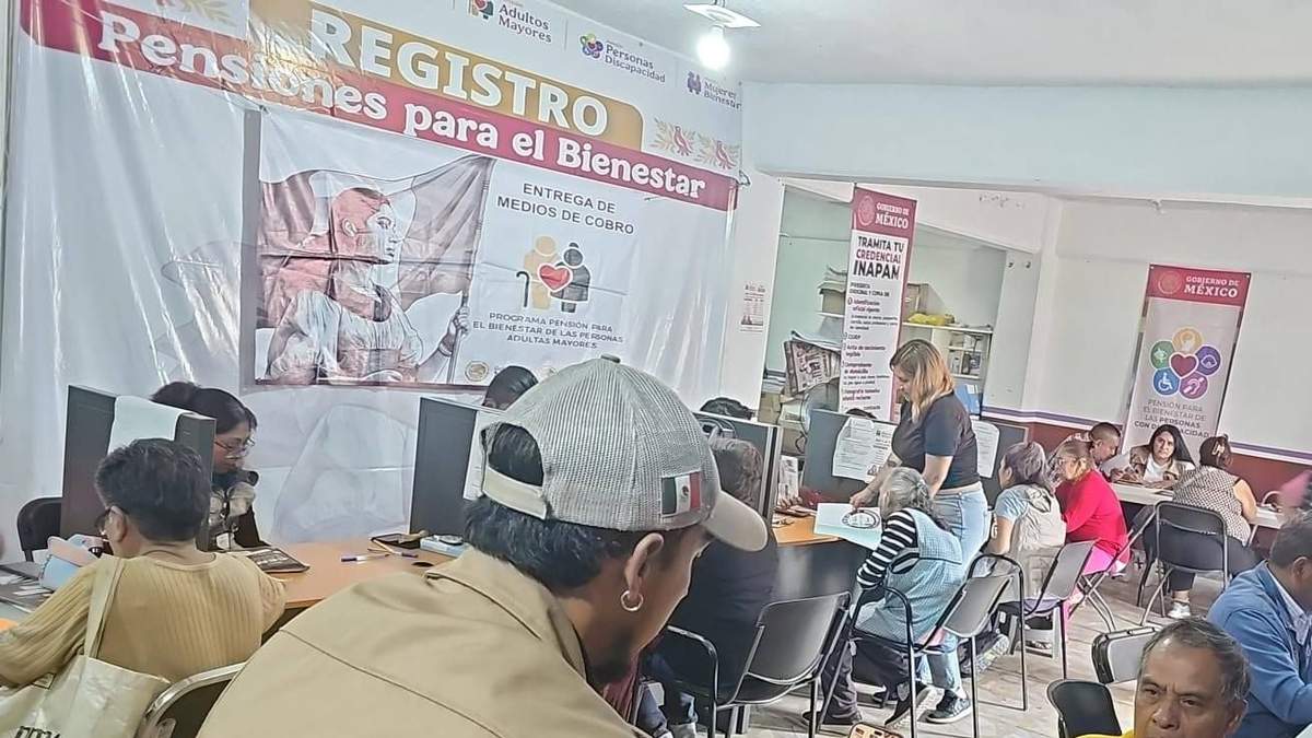 Pensiones para el Bienestar. Nuevo registro