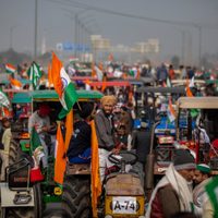 Regresan las multitudinarias protestas a India: miles de campesinos marcharon contra la ley agrícola
