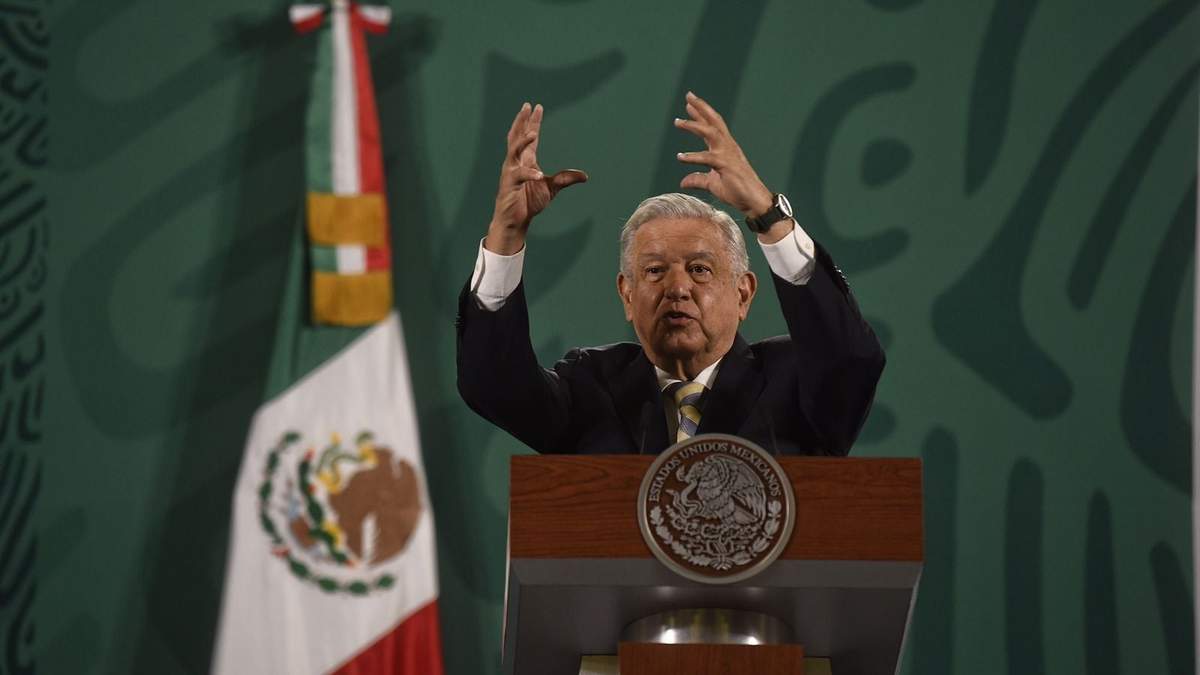 El presidente López Obrador