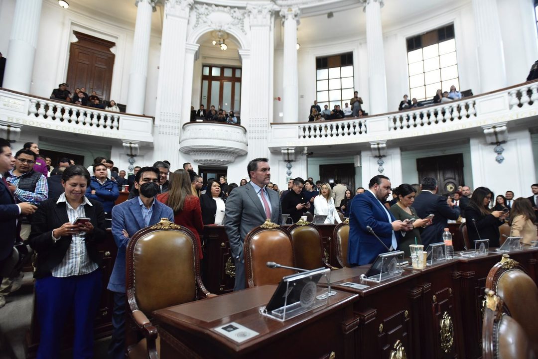 sesion en el congreso de cdmx