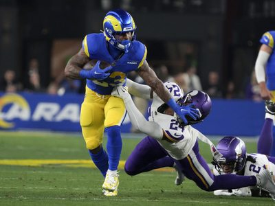Los Rams aplastan 27-9 a los Vikings en partido de comodines disputado en Arizona
