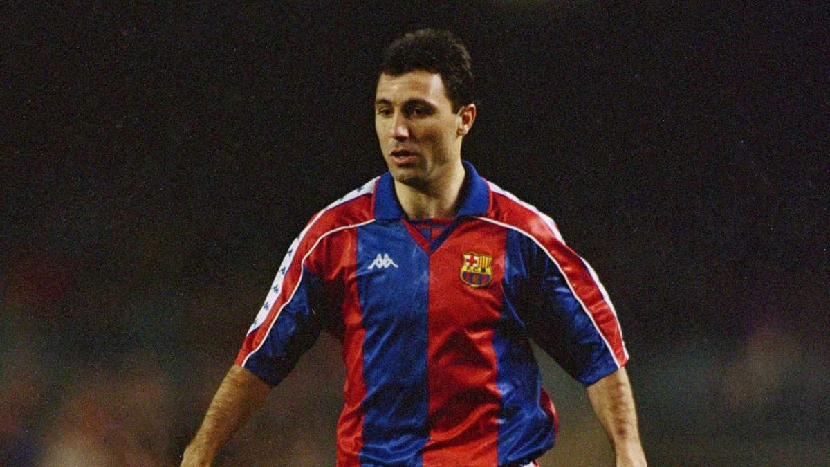 Hristo Stoichkov. Fuente (Instagram)