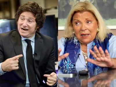 Elisa Carrió, más directa que de costumbre: "Si votás a Milei, votás a un genocida"
