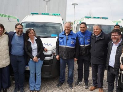 Salud incorporó nuevas ambulancias cero kilómetros y suma 110 en menos dos años