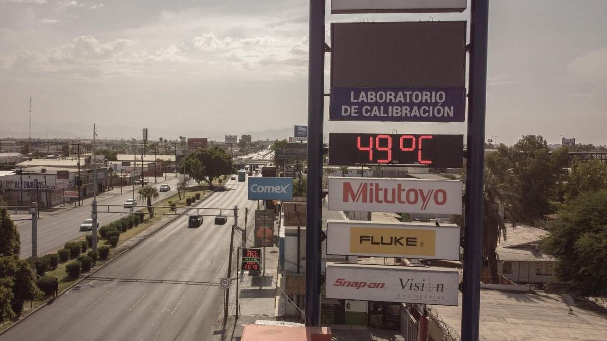 En la imagen, Mexicali, una de las ciudades más calientes del mundo en este año.